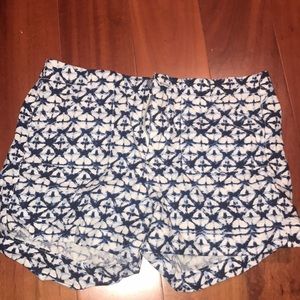Miami size s tye dye shorts